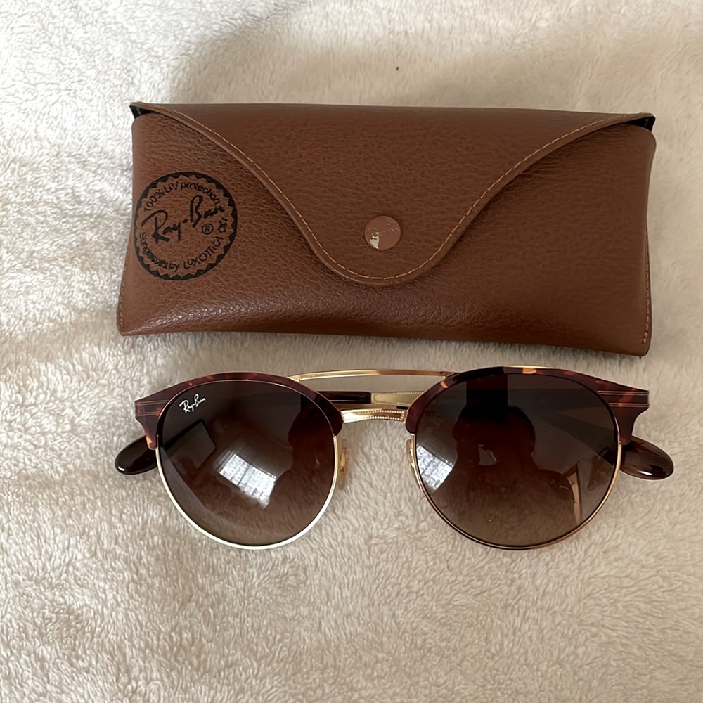 Brown And Gold RayBans